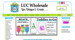 Desktop Screenshot of lucwholesale.com